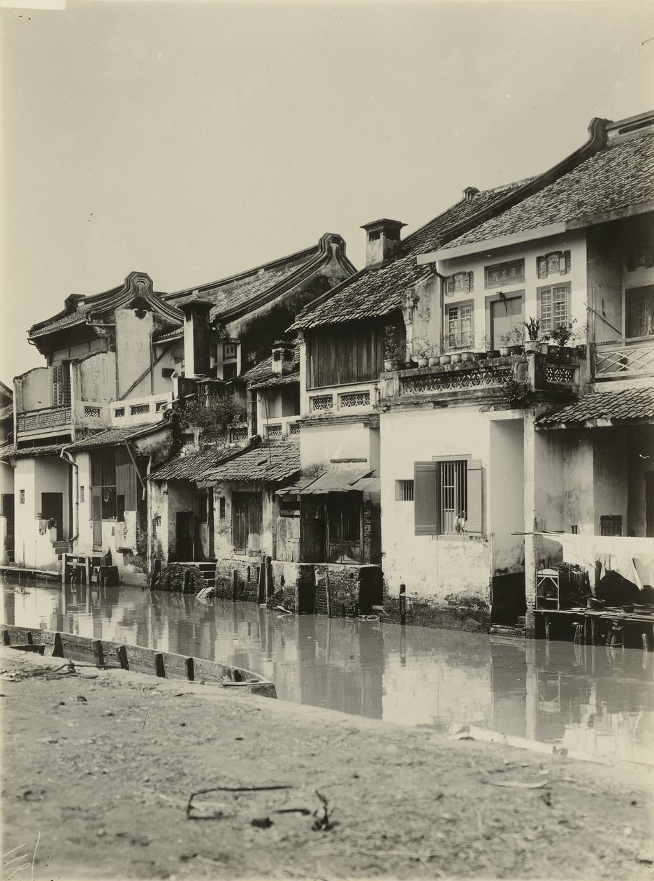 Maisons chinoises à Batavia - Oudheidkundige Dienst