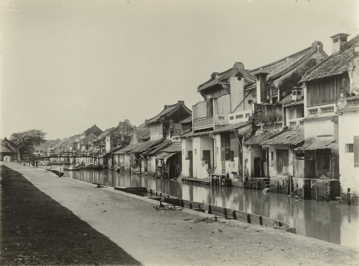 Maisons chinoises à Batavia - Oudheidkundige Dienst