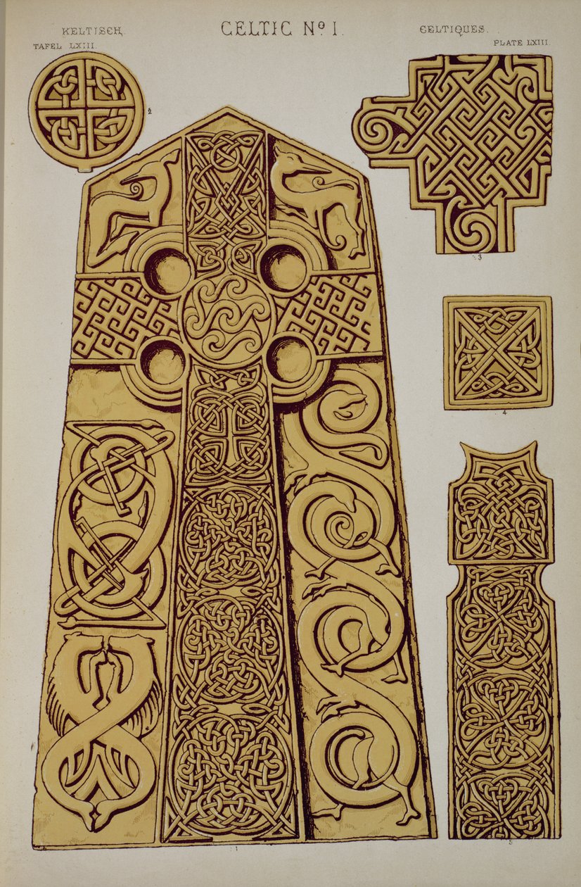 Ornement celtique, chapitre XV, planche LXIII de 