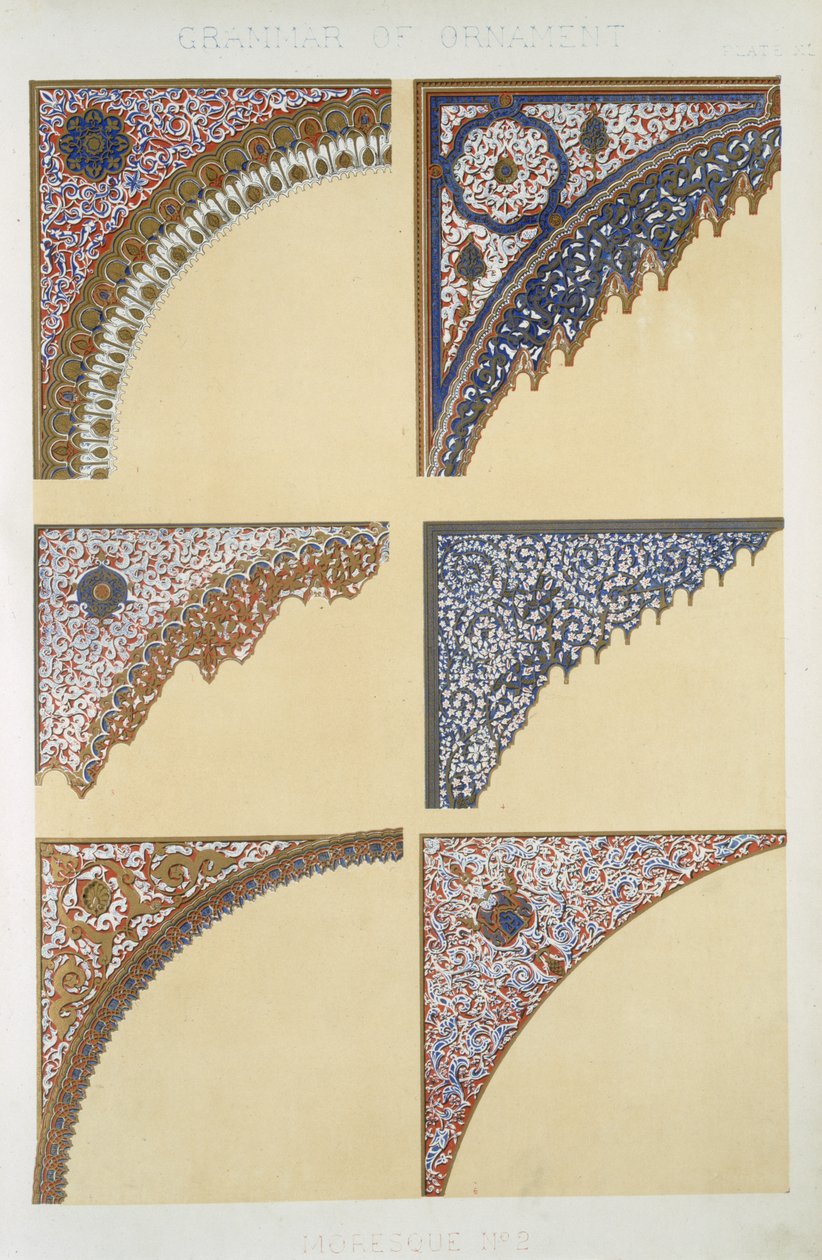 Moresque No 2, Planche XI, de 