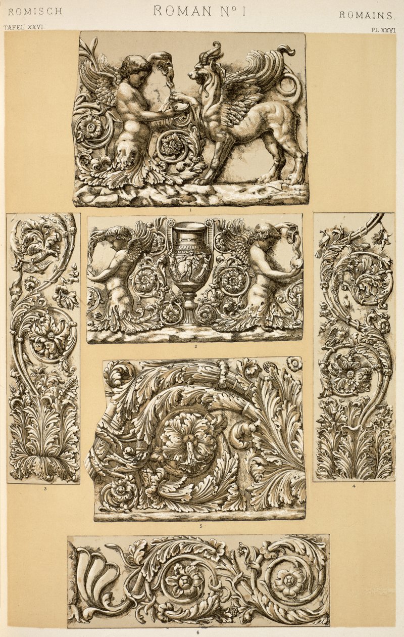 Ornement romain de Ch VI, Planche XXVI de 