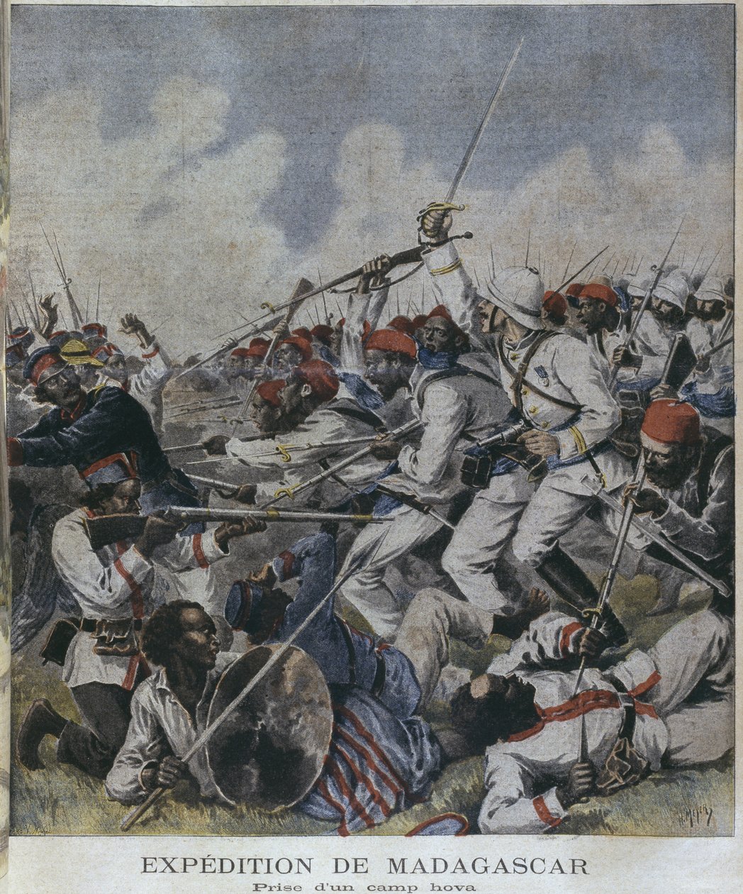 Expédition de Madagascar, prise d