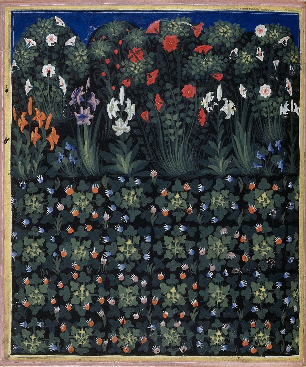 Jardin de Regia Carmina par Convenevole da Prato - Pacino di Buonaguida