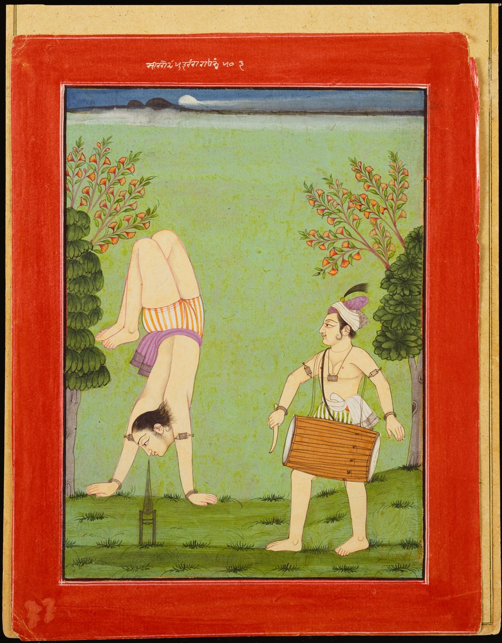 Gauda Raga : Troisième Putra de Dipak, c.1750 - Pahari School
