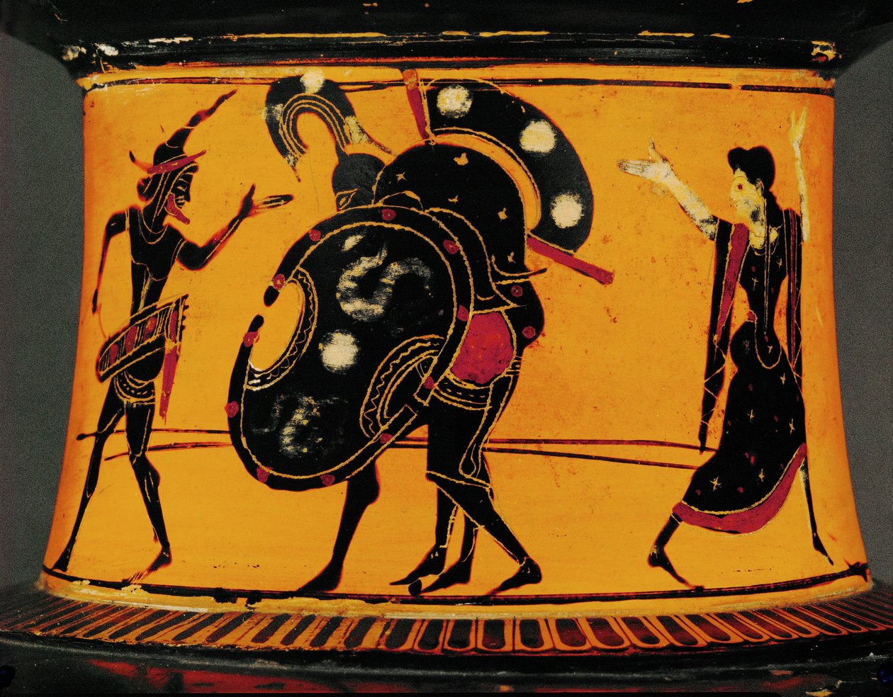 Le retour du guerrier mort ... - Painter Antimenes