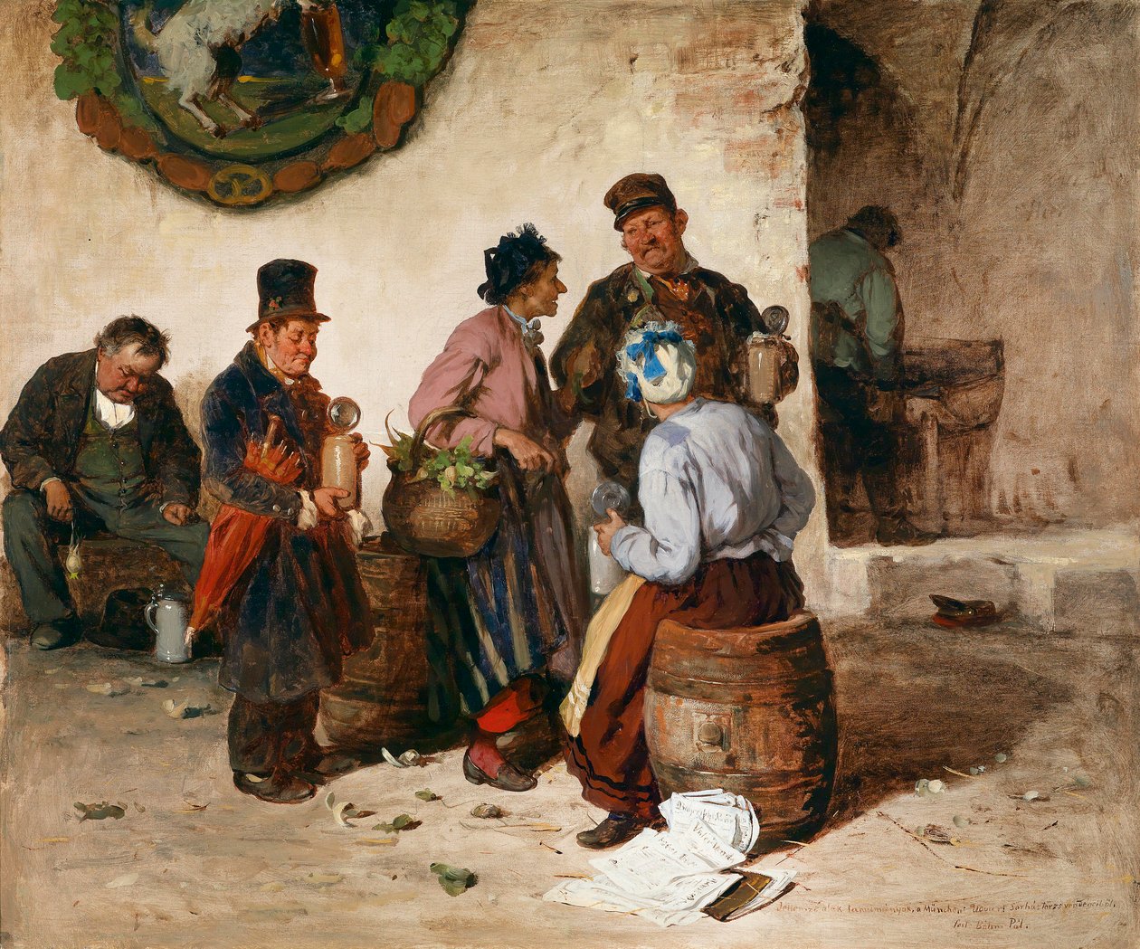À la brasserie de Munich - Pal Bohm