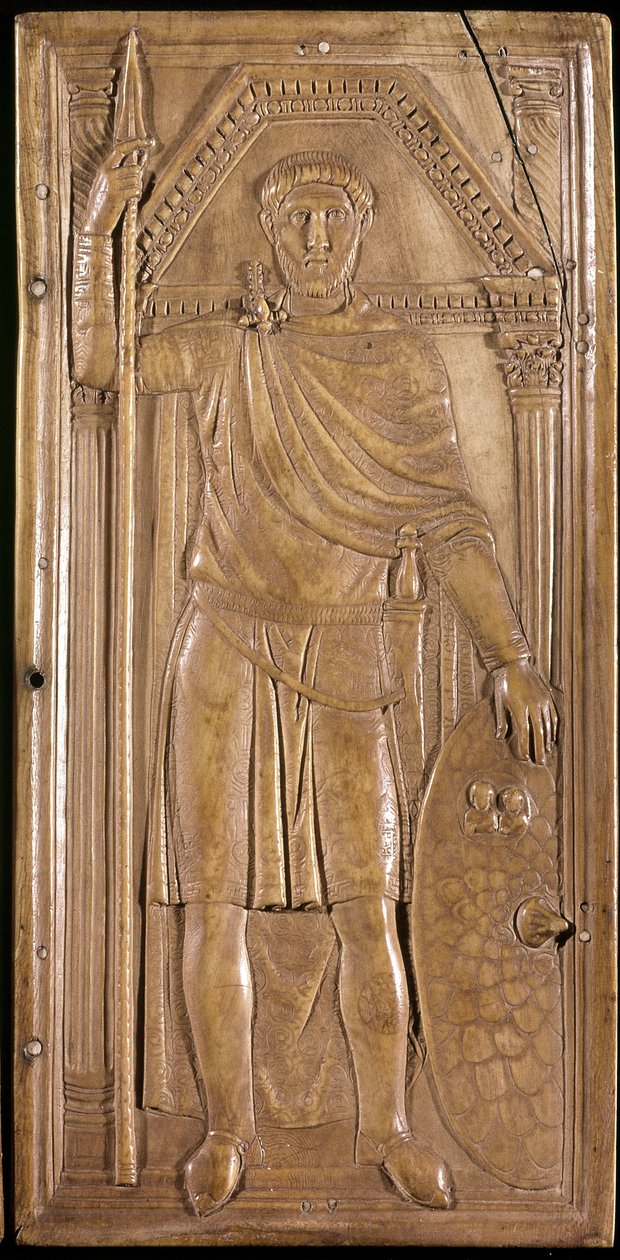 Stilicon en armes, général, patrice et consul de l