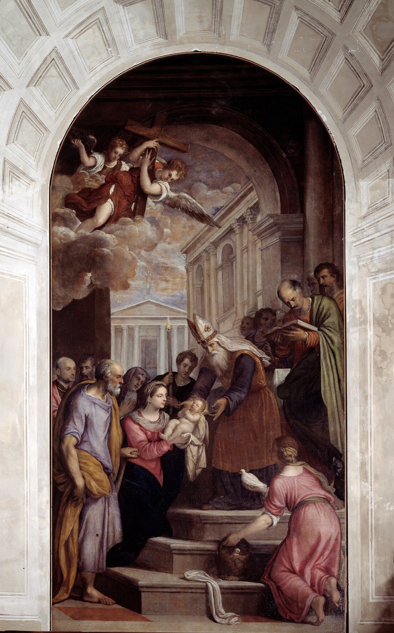 Présentation de Jésus au temple - Palma Il Giovane