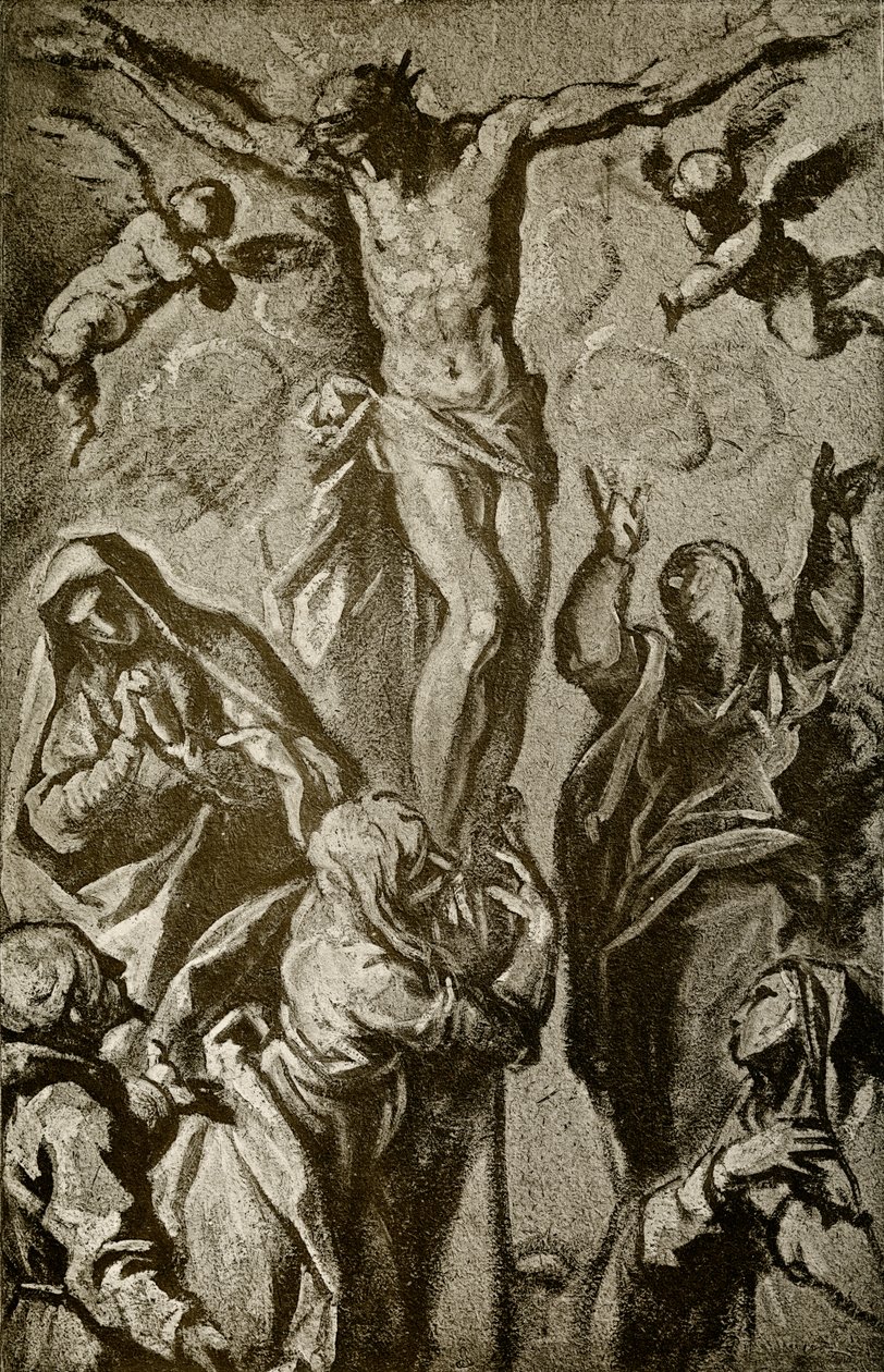 Christ en croix - Palma Il Giovane