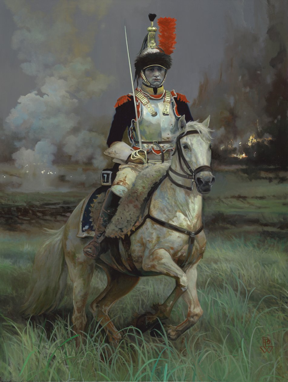 Cuirassier, 2016 (huile sur toile) - Pamela Patrick White