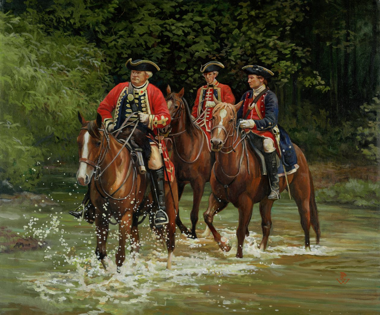 Expédition de 1755, 2011 (huile sur toile) - Pamela Patrick White