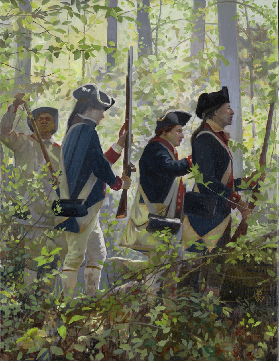 Feu de forêt, 2009 (huile sur toile) - Pamela Patrick White