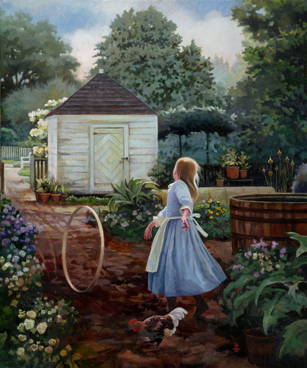 Liberté, 2009 (huile sur toile) - Pamela Patrick White