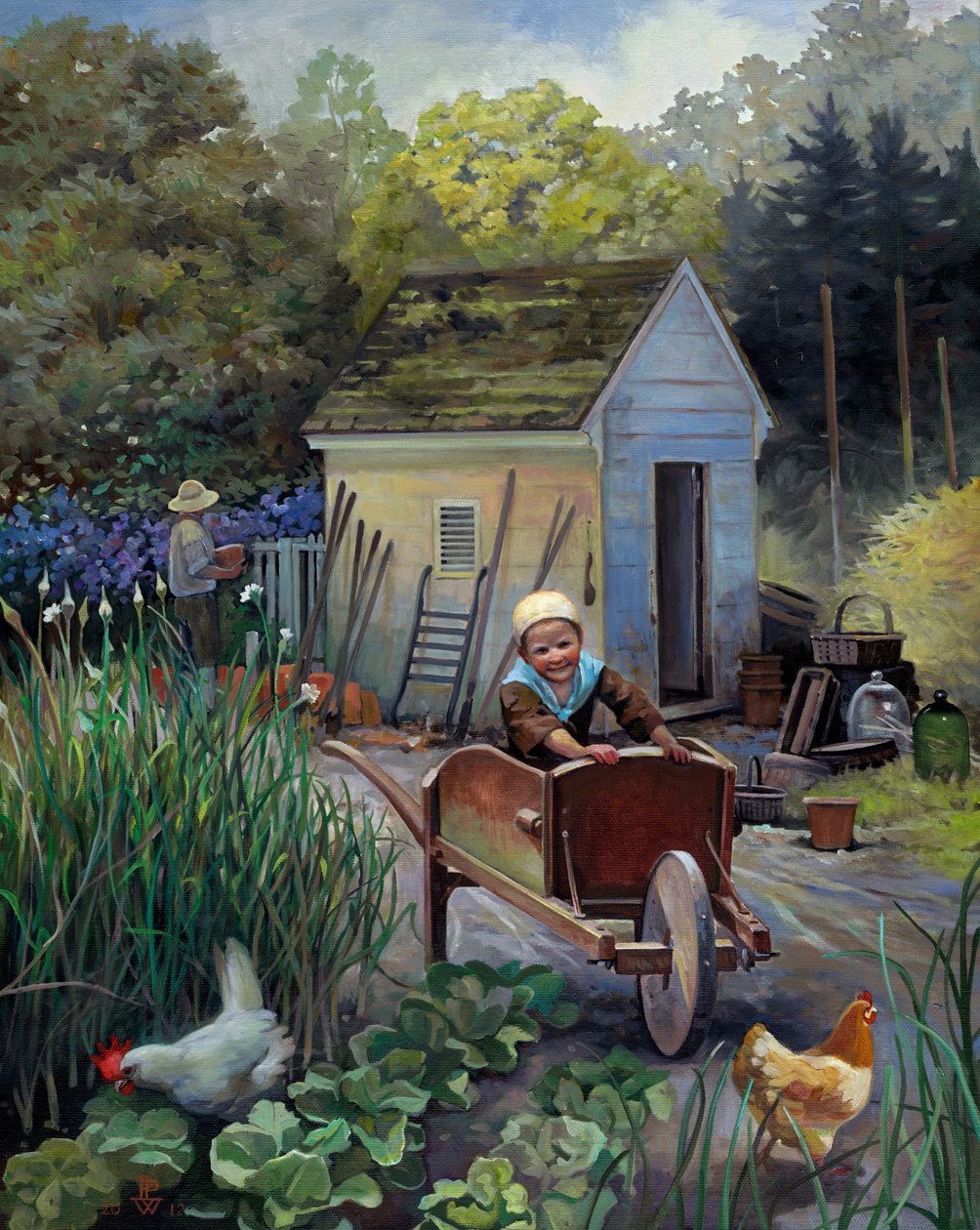 Liberté, 2011 (huile sur toile) - Pamela Patrick White