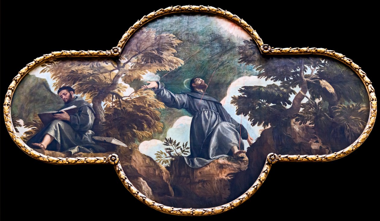 Saint François recevant les stigmates - Paolo Veronese