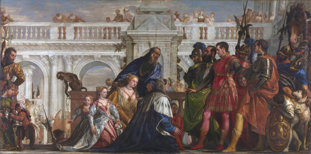 La Famille de Darius devant Alexandre le Grand, 1565-67 - Paolo Veronese