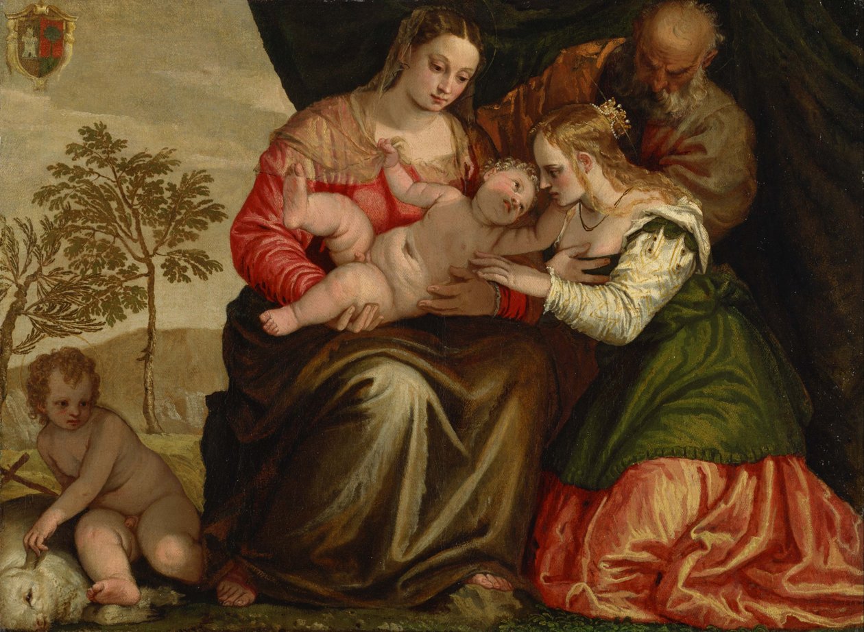 Le mariage mystique de Sainte Catherine - Paolo Veronese