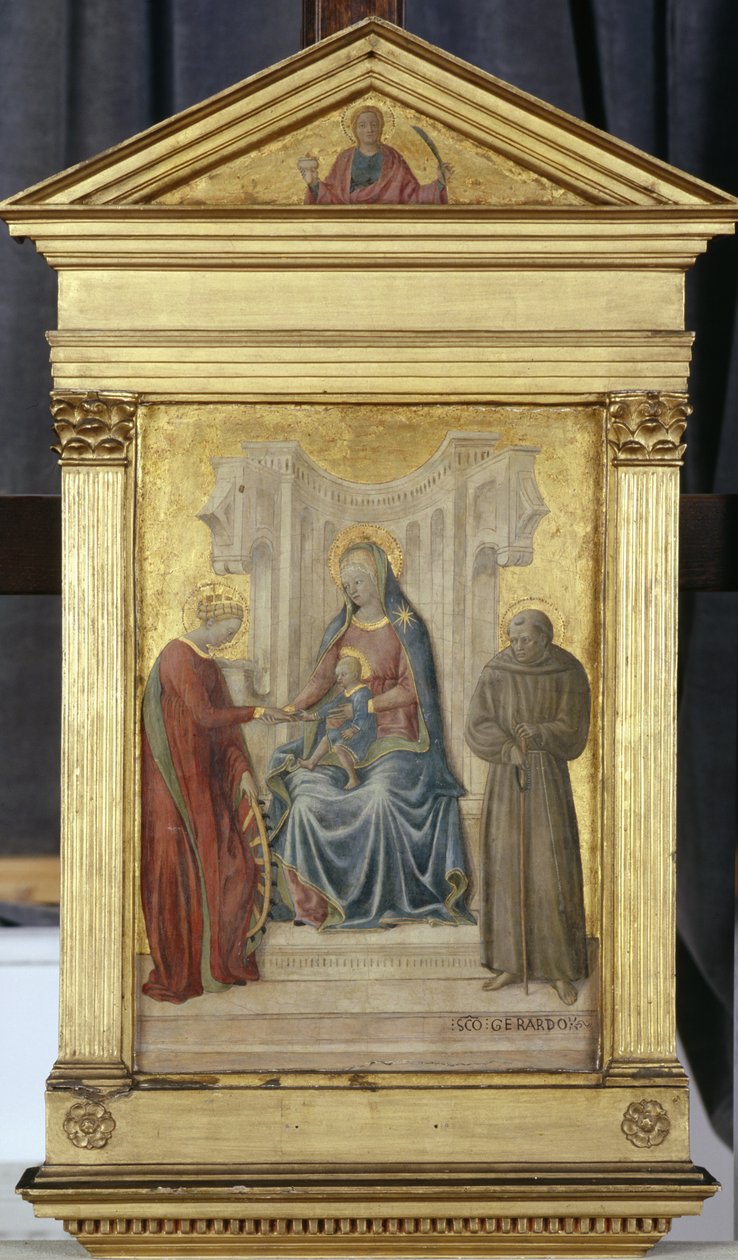 Vierge en majesté avec l
