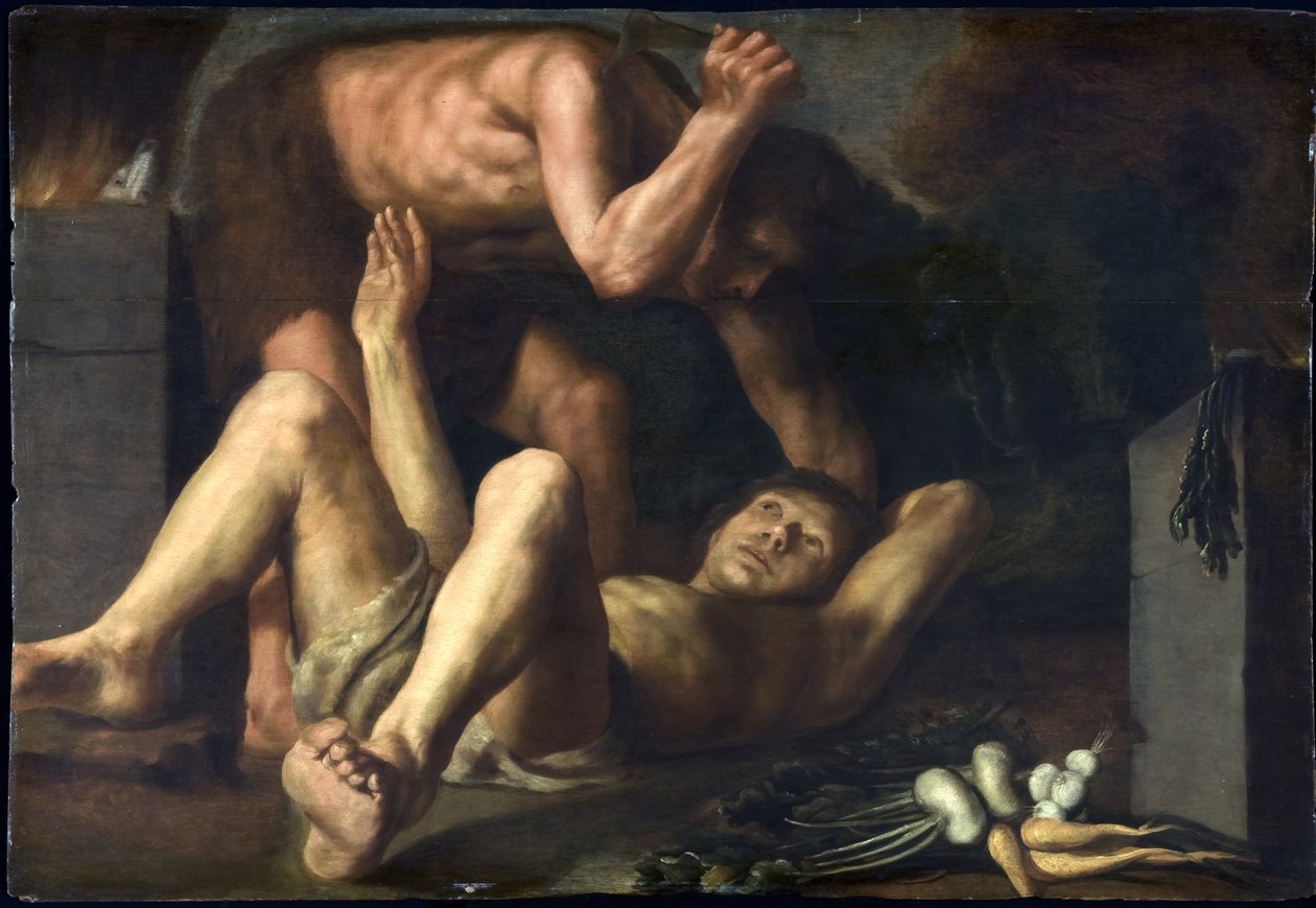 Caïn et Abel, vers 1610 - Paolo Guidotti