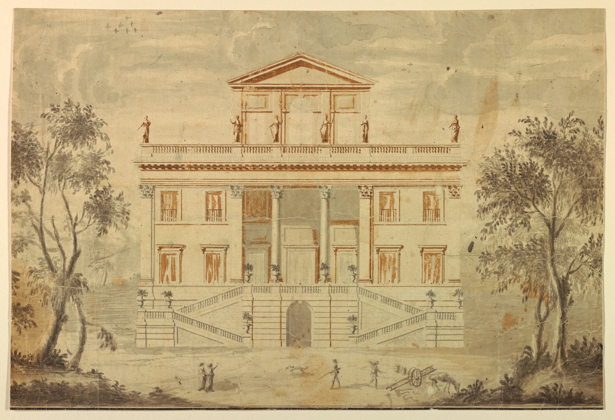 Dessin, élévation d