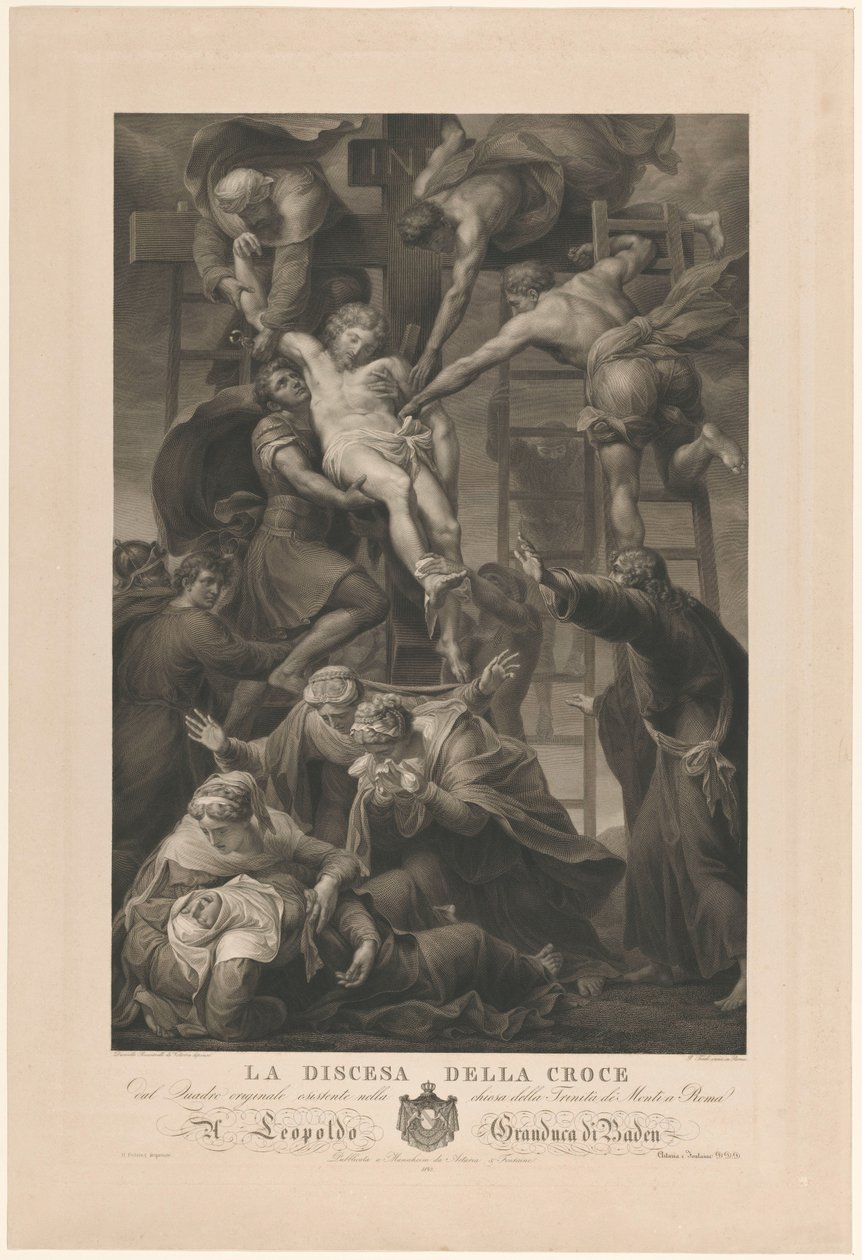 La descente de croix - Paolo Toschi