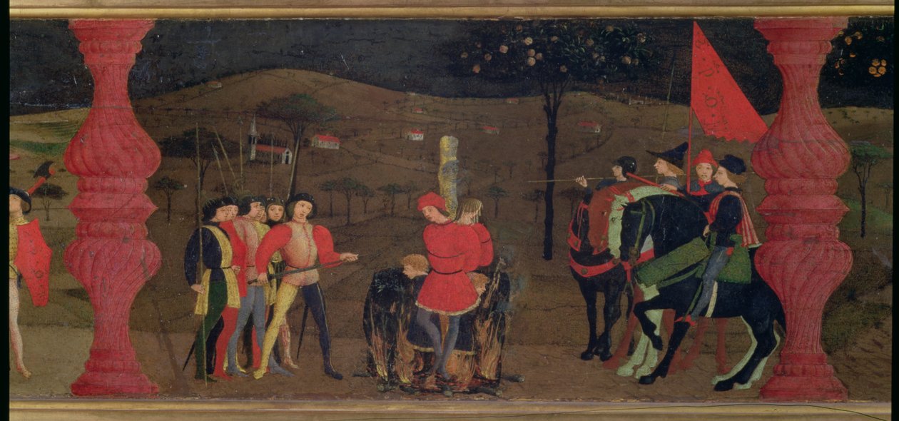 Prédelle de la profanation de l