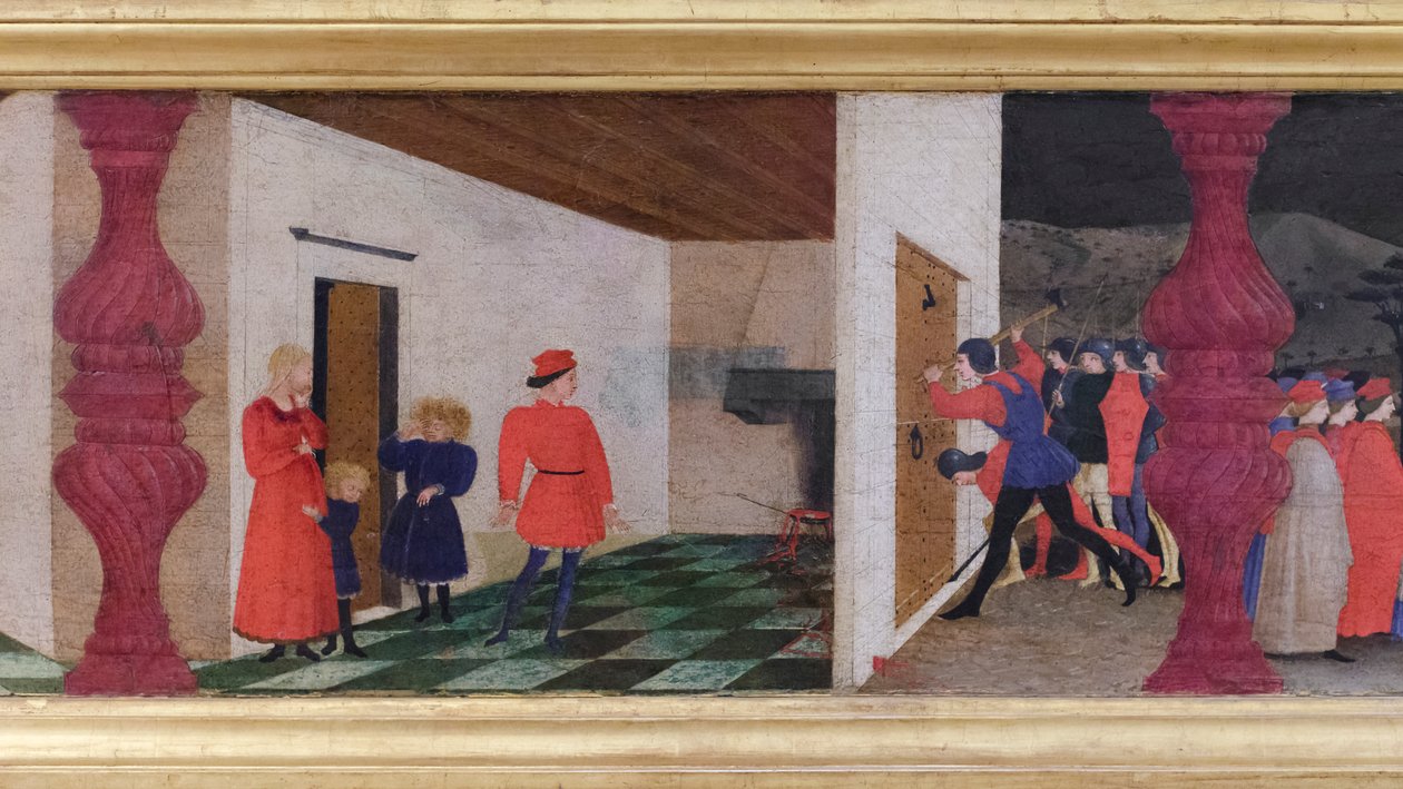 Prédelle de la profanation de l
