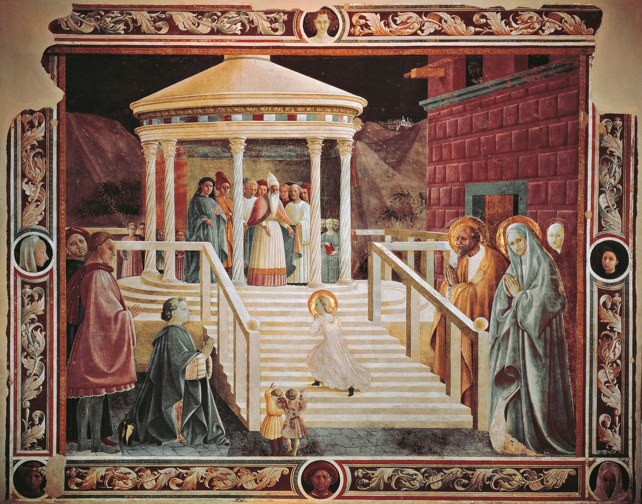 Présentation de Marie au temple - Paolo Uccello