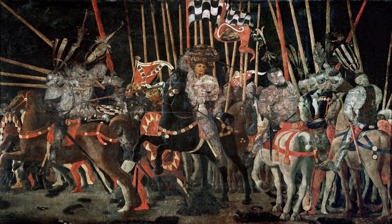 La bataille de San Romano ... - Paolo Uccello