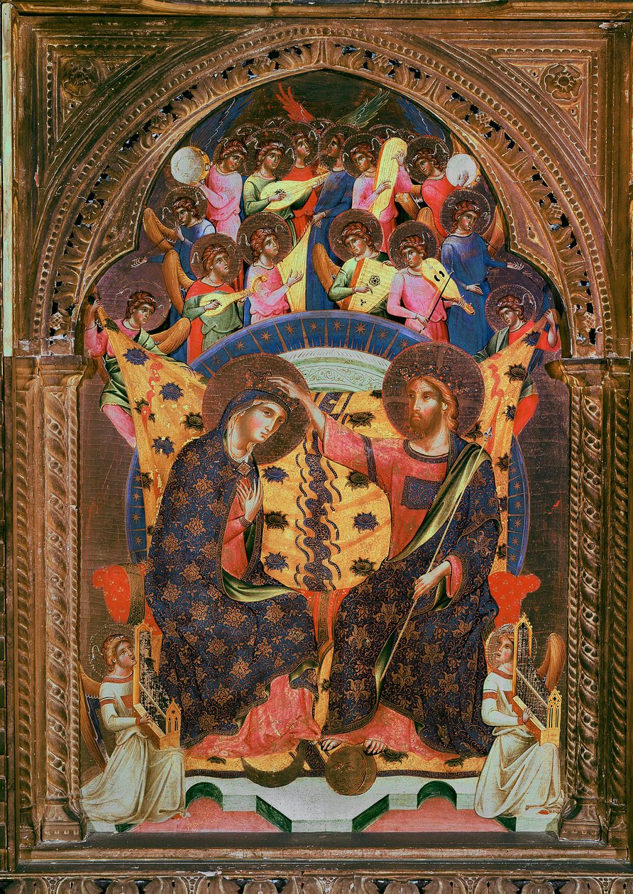 Le Couronnement de la Vierge - Paolo Veneziano