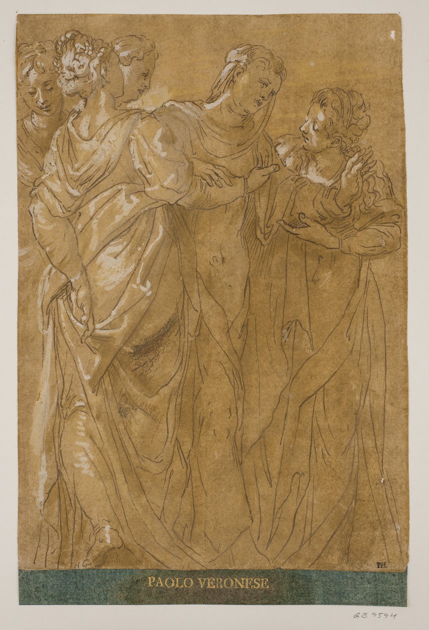 Cinq femmes - Paolo Veronese