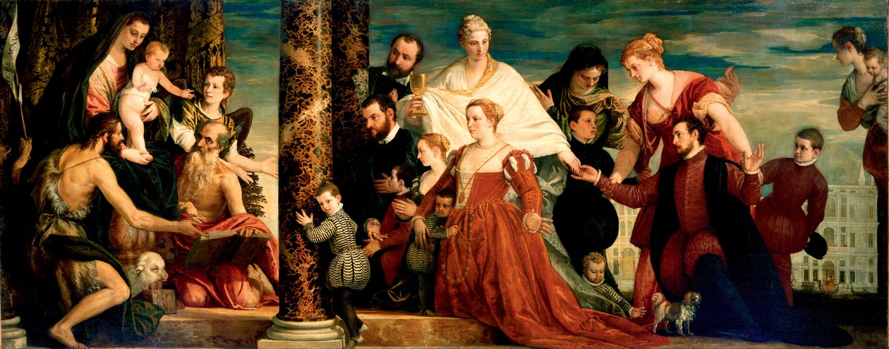 La Madone de la famille Cuccina - Paolo Veronese