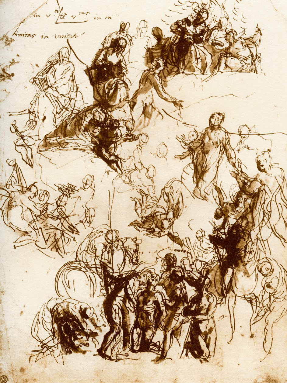 Esquisse pour le Martyre de Saint Georges, 1913 - Paolo Veronese