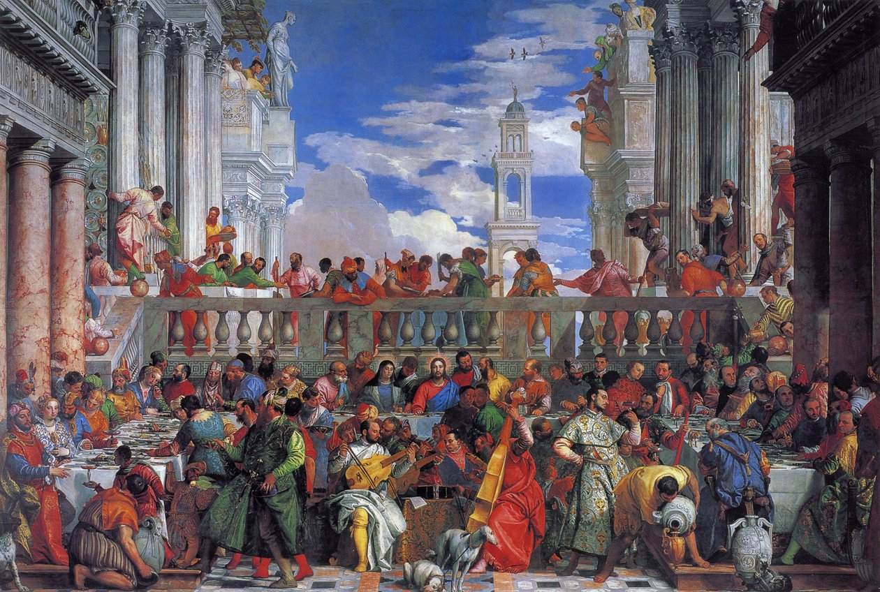 Les Noces de Cana, 1563 - Paolo Veronese