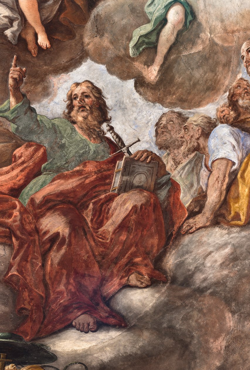 Fresques représentant la vie de Saint Cataldo - Paolo di Matteis