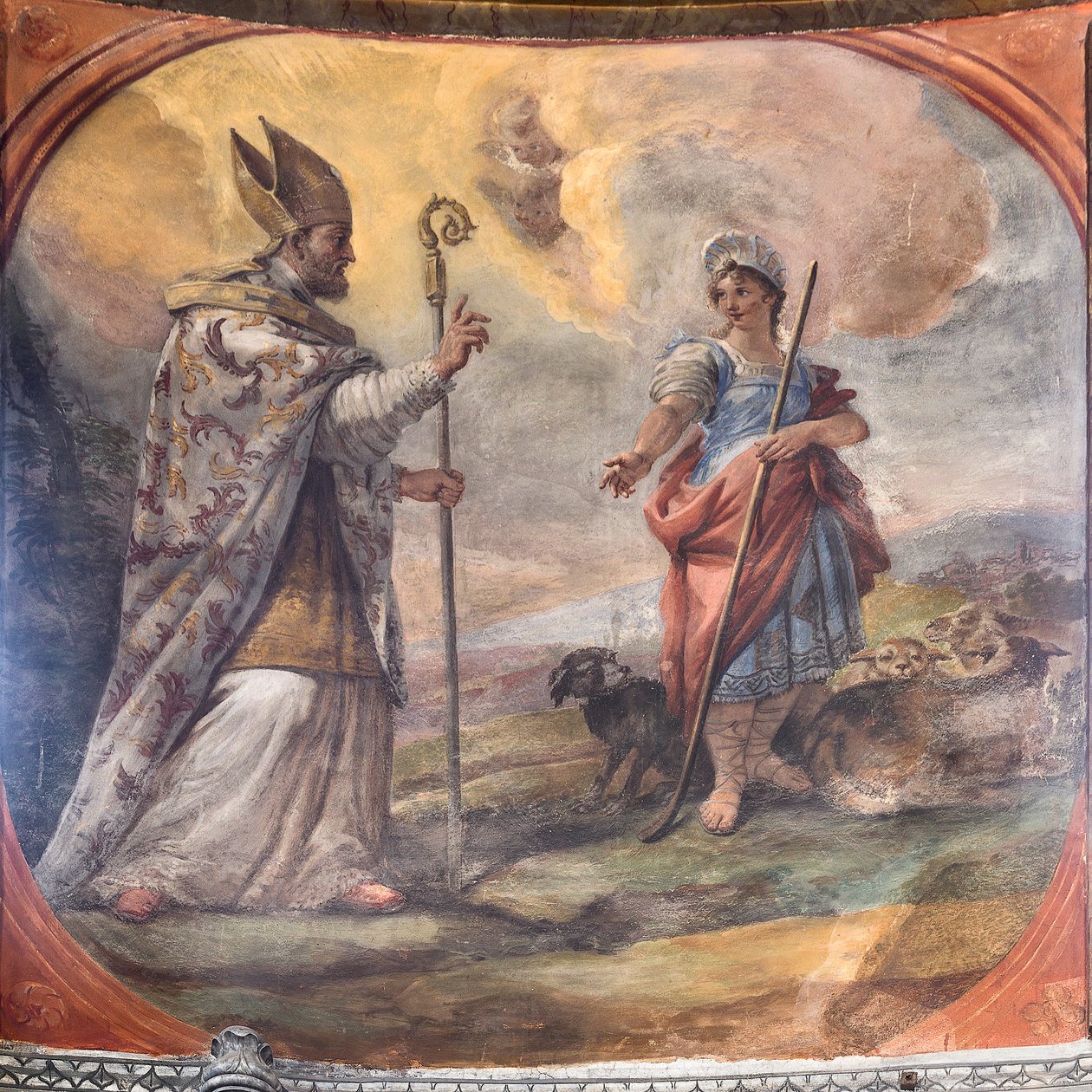 Fresques représentant la vie de Saint Cataldo - Paolo di Matteis