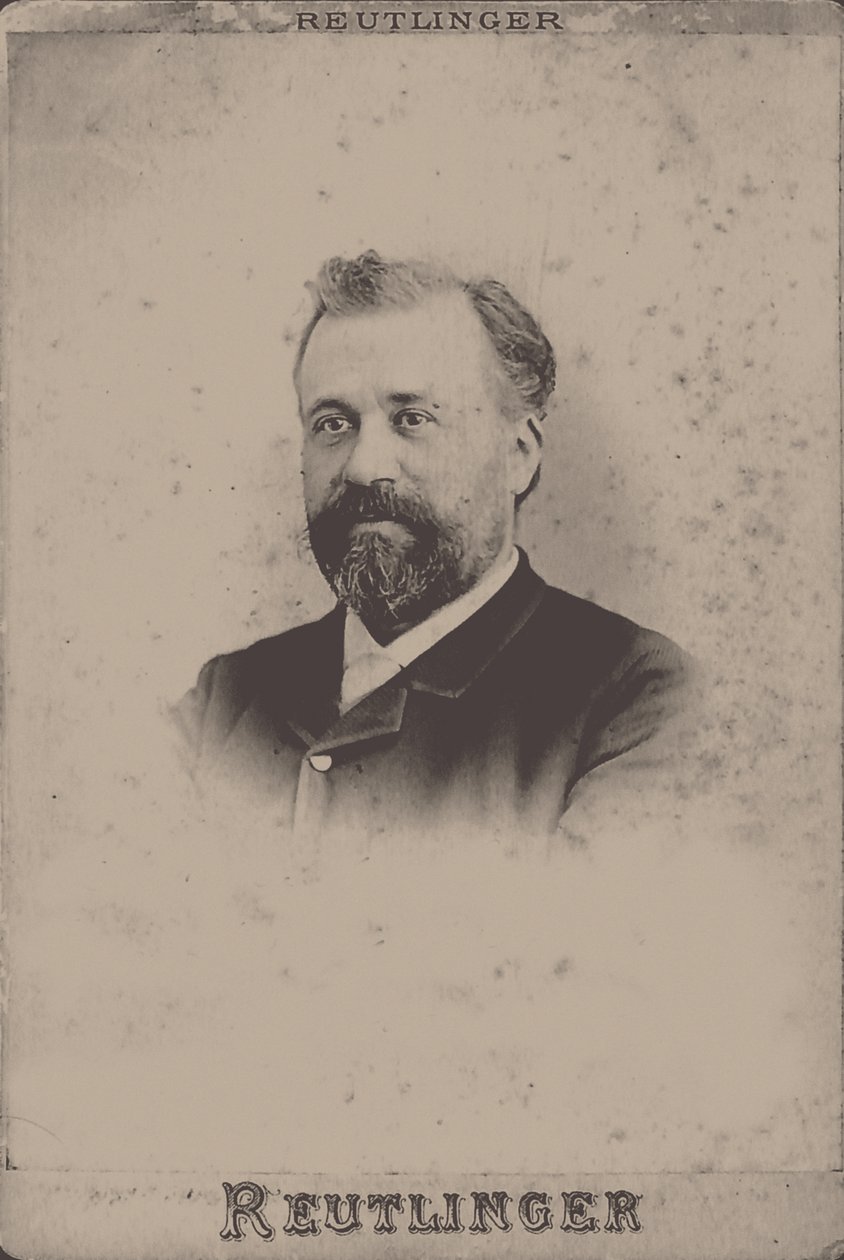 Portrait du compositeur Henri Maréchal - Paris . Photo studio Reutlinger