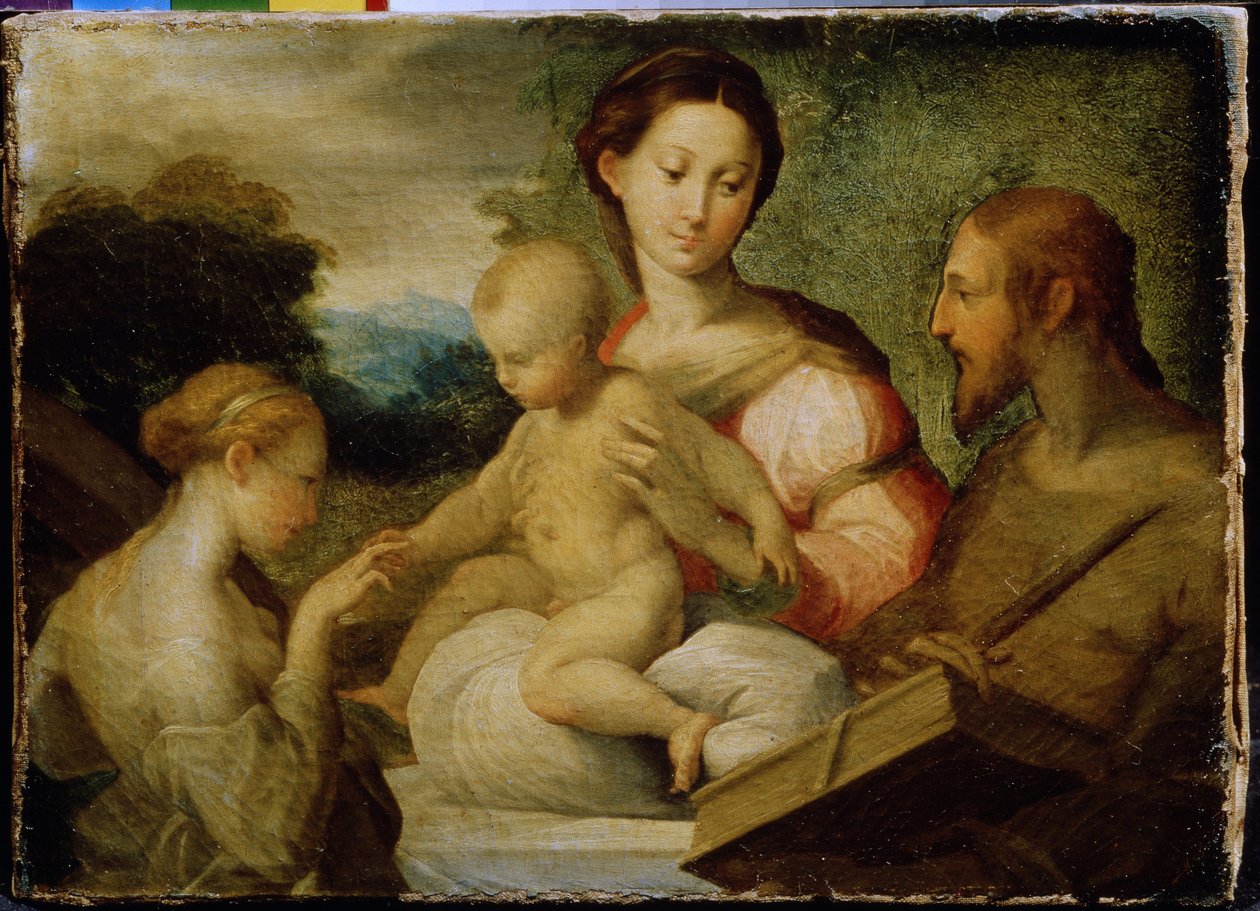 Le mariage mystique de sainte Catherine - Parmigianino