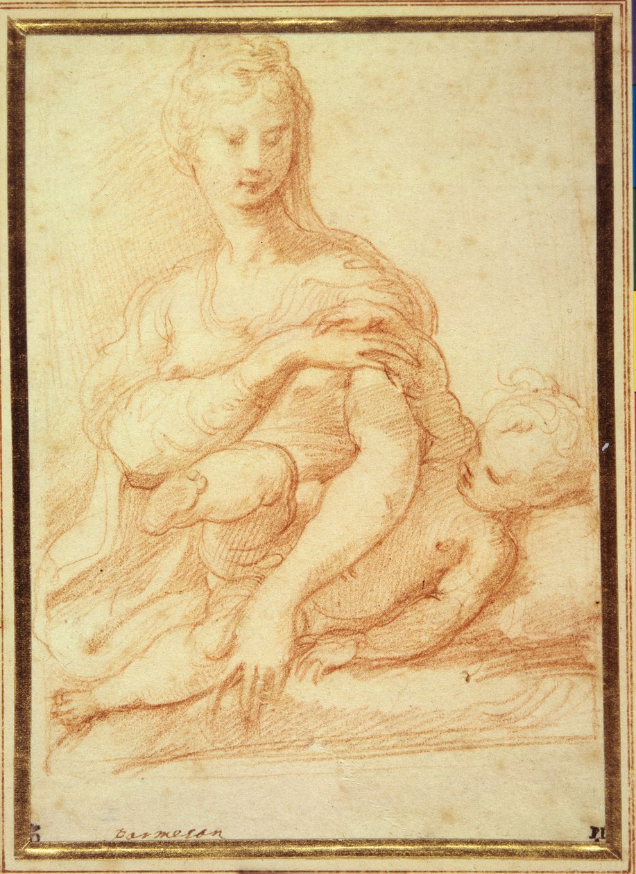 La Vierge jouant avec l