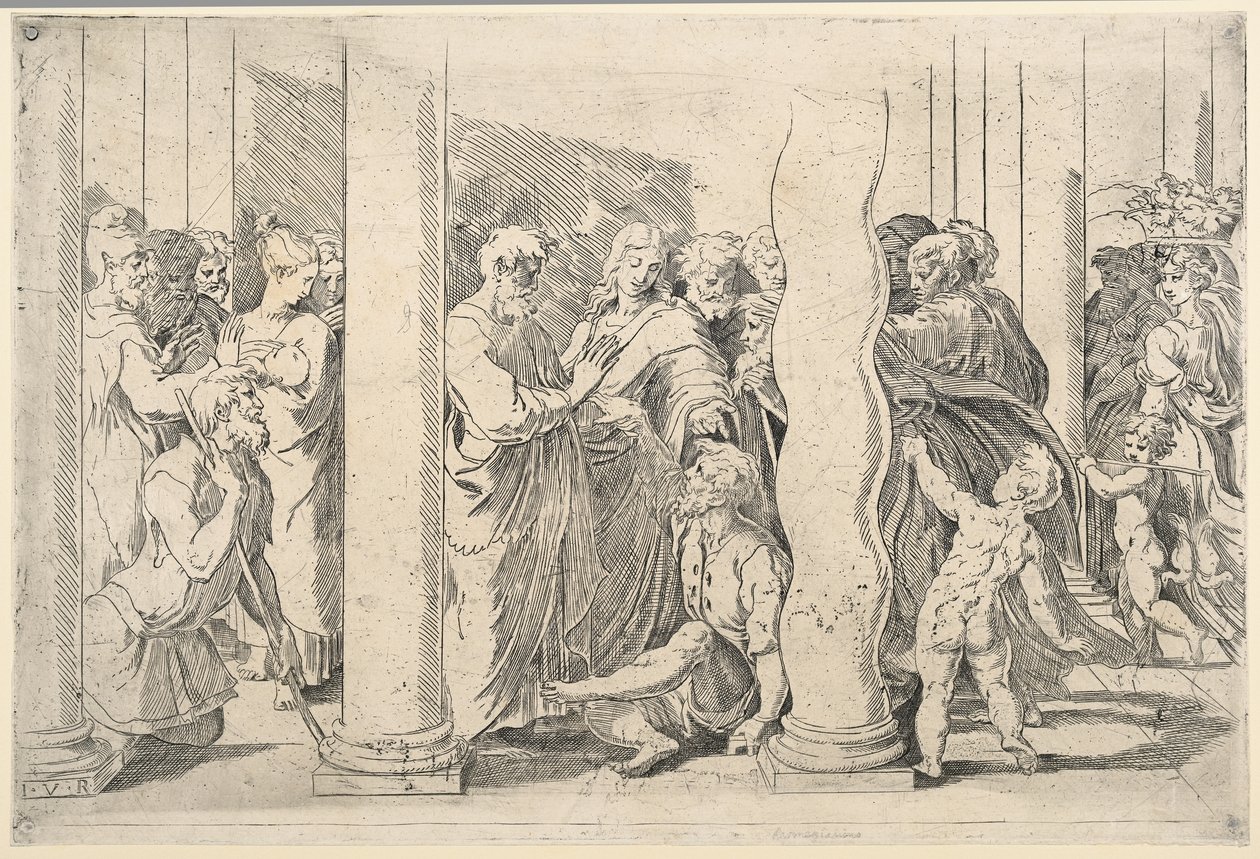 Saint Pierre et Saint Jean guérissant l