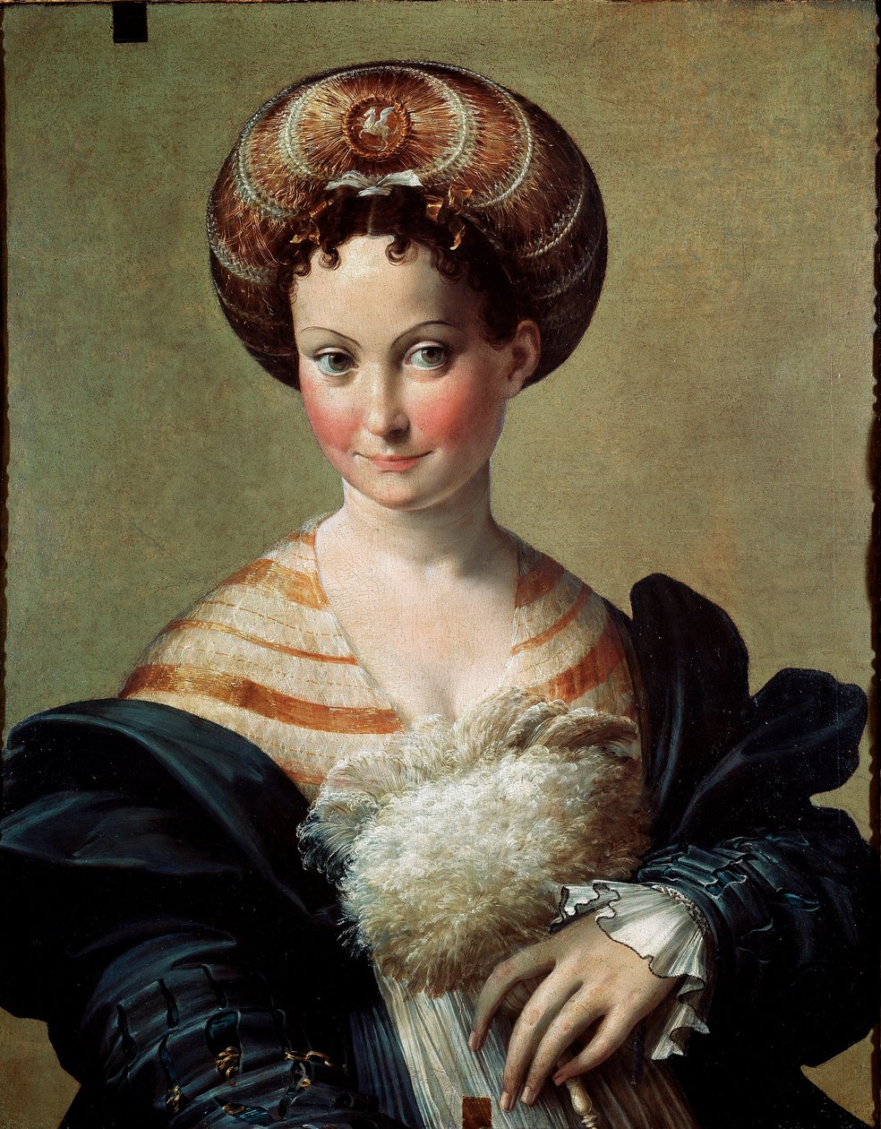 La favorite ou esclave turque - Parmigianino