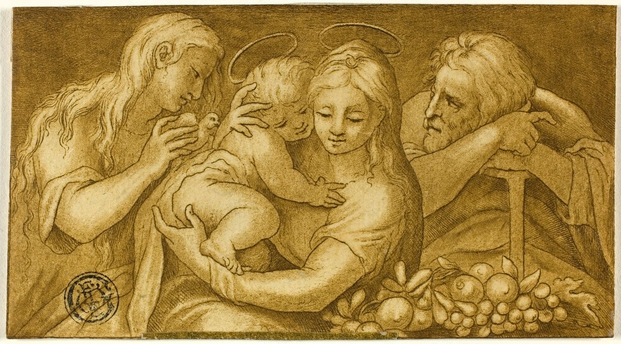 Sainte Famille avec Marie-Madeleine - Parmigianino