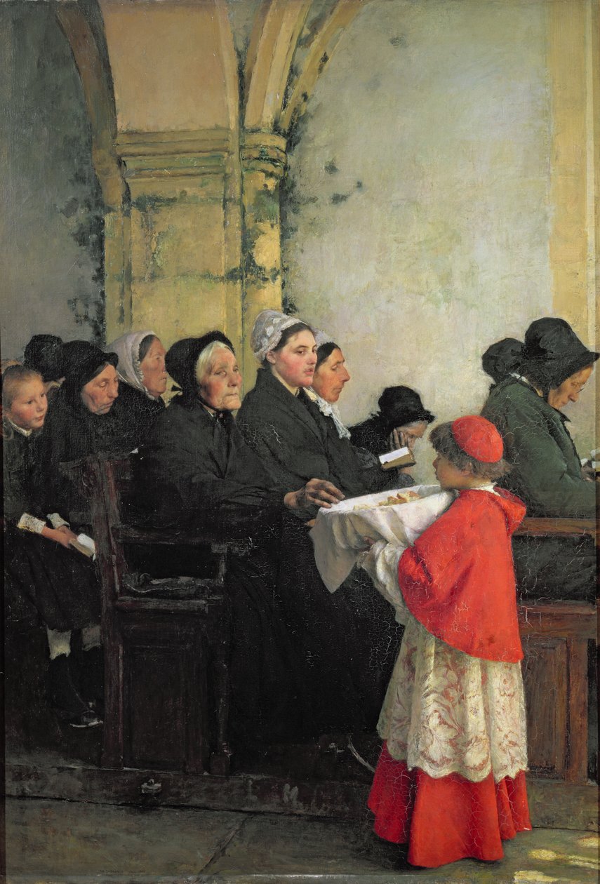 Le Pain Consacré, 1885 - Pascal Adolphe Jean Dagnan Bouveret