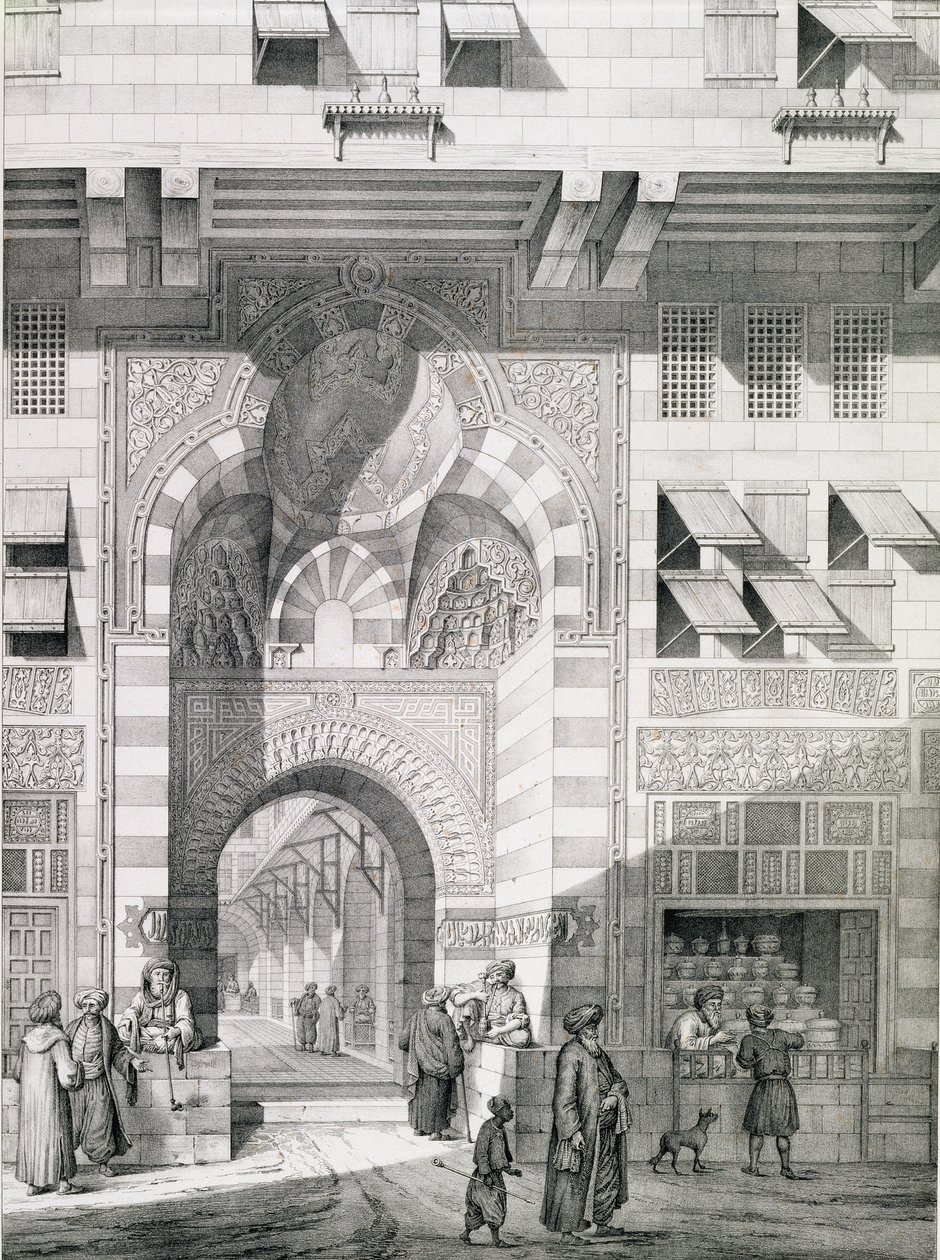 Vue de la porte d