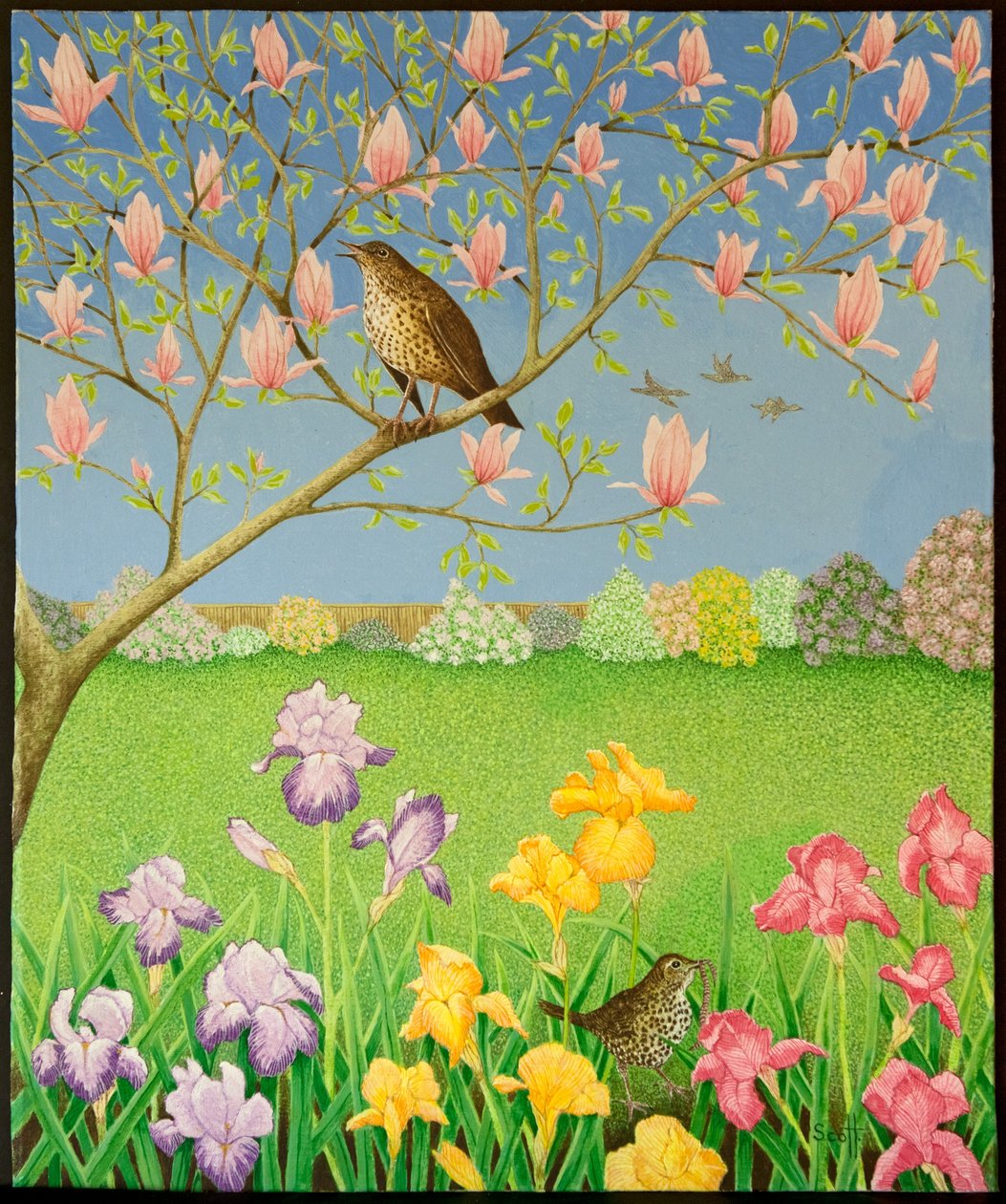 Something to Sing About, 2011 (acrylique sur calicot) - Pat Scott