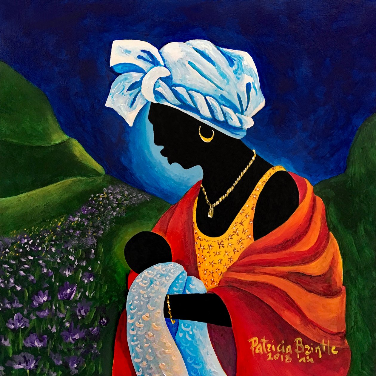 Madone et enfant - Lilly Field, 2018 - Patricia Brintle