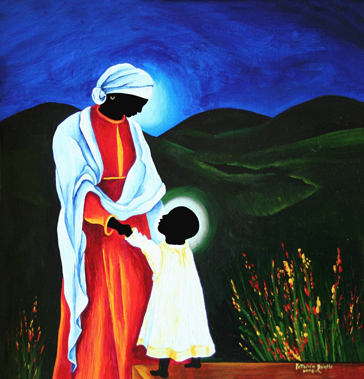 Madone et enfant - Premiers pas, 2008 - Patricia Brintle