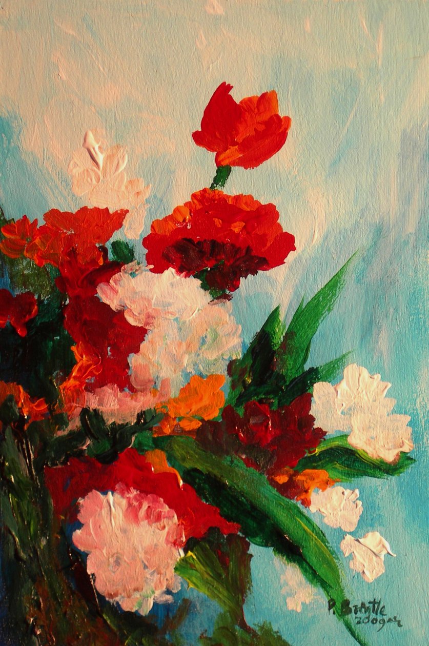 Œillets capricieux, 2017 - Patricia Brintle