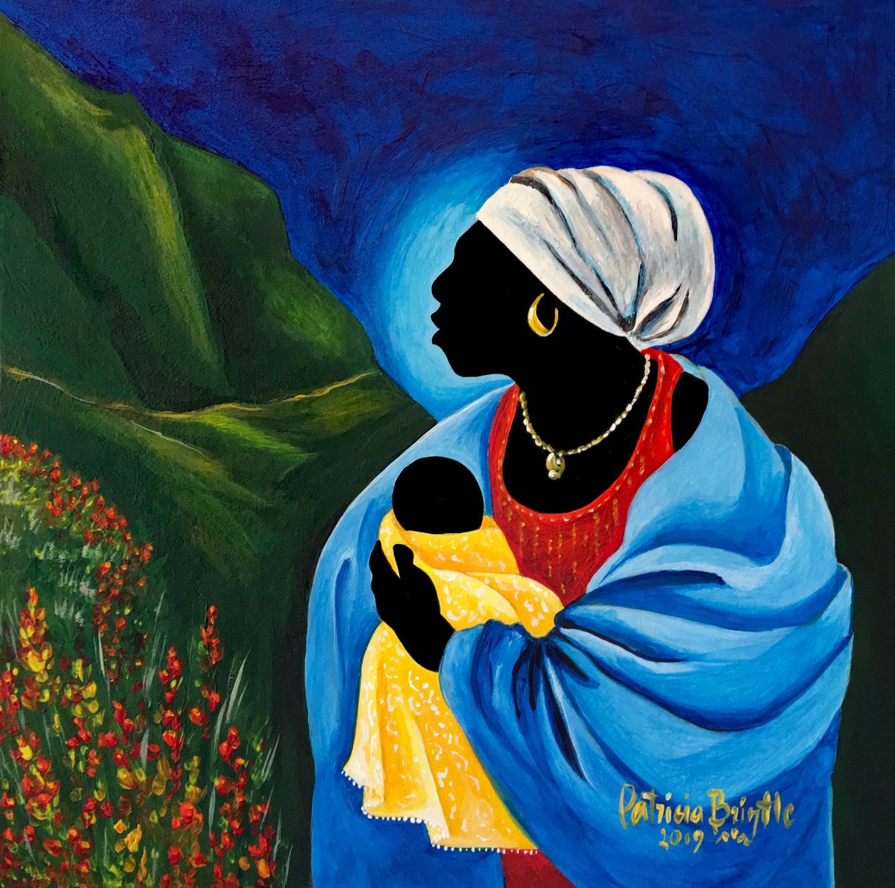 Madone et enfant du jardin, 2019 - Patricia Brintle