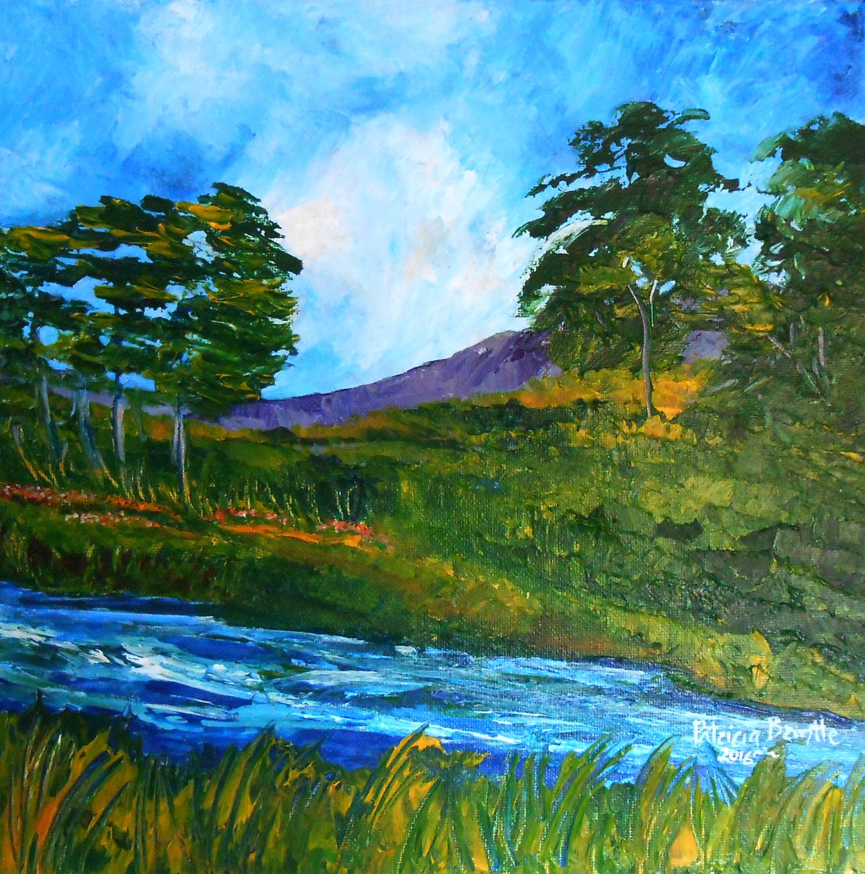 Ruisseau près de Marmelade, 2016 - Patricia Brintle